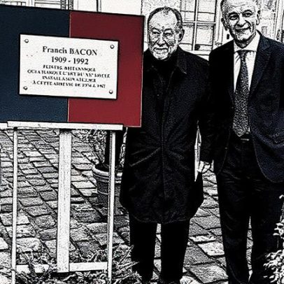 Casa de Francis Bacon em Paris recebe placa