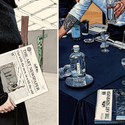 Jornal de Arte inaugura pop-up da Semana Frieze em banca histórica de Londres