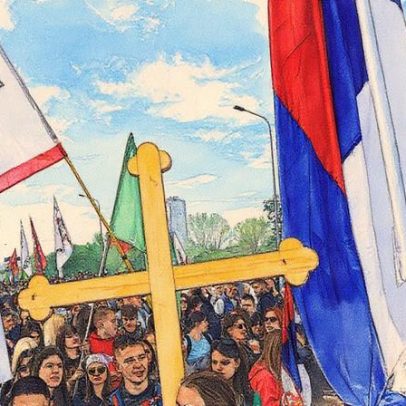 Após um ano de protestos, estudantes sérvios divergem sobre o que vem a seguir