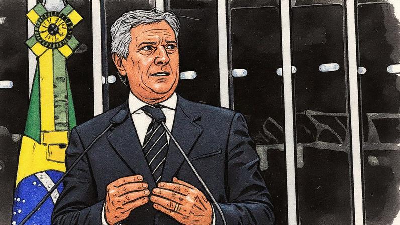 O ex-presidente Fernando Collor de Mello. Foto: Geraldo Magela/Agência Senado