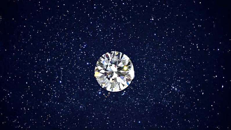 A still from the installation Voyage Through the Diamond Realm at Frieze Masters Courtesy De Beers
