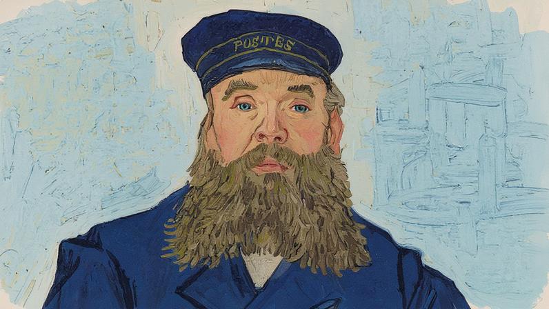 Van Gogh’s Postman Joseph Roulin (July-August 1888) (detail) Museum of Fine Arts, Boston