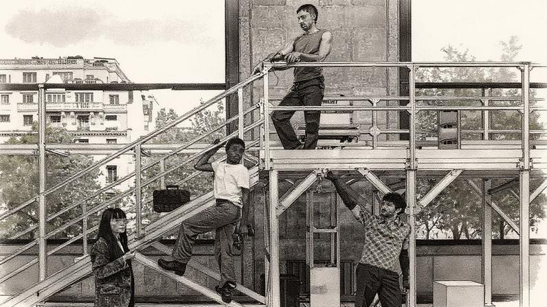 Helen Marten's exhibition 30 Blizzards, commissioned by Miu Miu Images: courtesy of Miu Miu