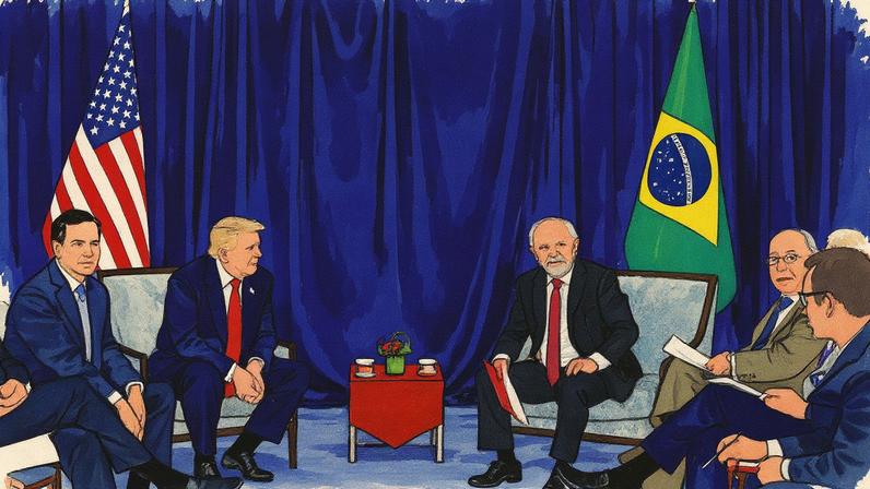 Trump e Lula conversaram na Malásia sobre condições para pôr fim ao tarifaço