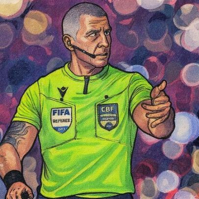 Daronco, com histórico polêmico, é escolhido pela CBF para apitar o Ba-Vi