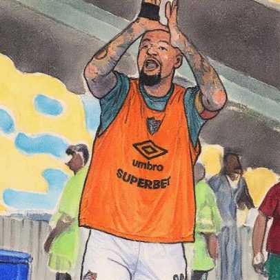 Hulk e Felipe Melo foram punidos por gesto de Kaio Jorge no clássico