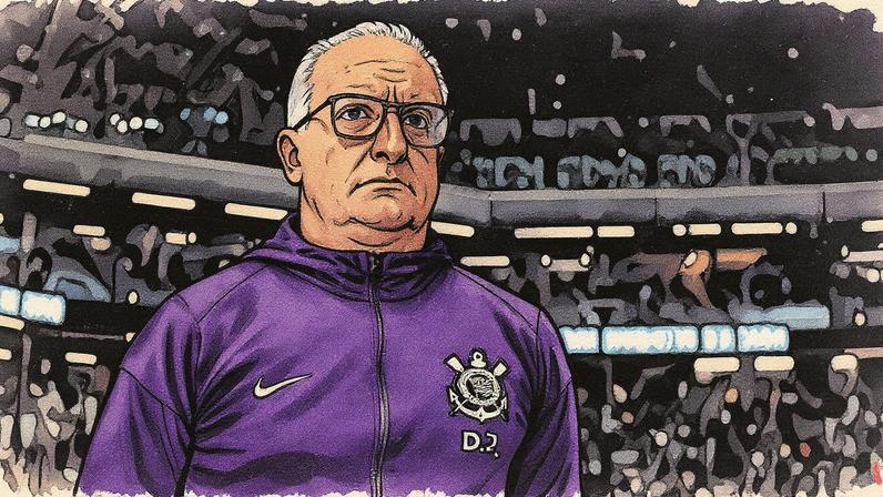 Árbitro prostestou contra a arbitragem (Foto: Jorge Rodrigues/AGIF)