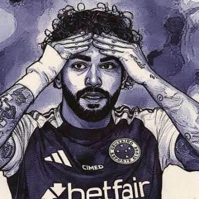 Gol perdido de Gabigol em Cruzeiro e Fortaleza agita redes sociais