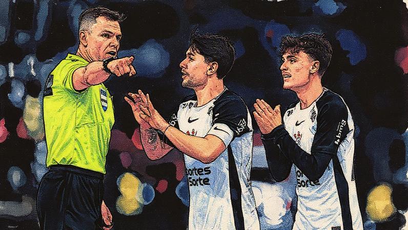 Corinthians lidera ranking de decisões desfavoráveis do VAR no Brasileirão (Foto: Ettore Chiereguini/AGIF)