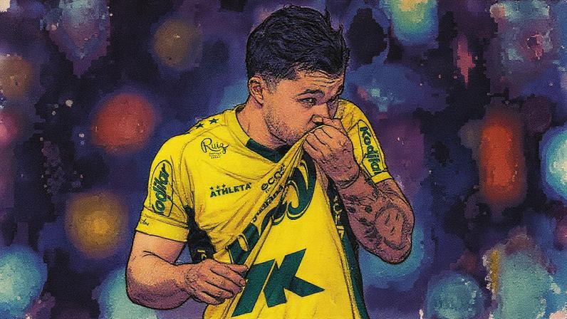 Alesson abriu o placar para o Mirassol (Foto: Vinicius Silva/AGIF)