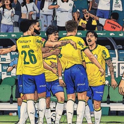 Palmeiras goleia Bragantino e mantém liderança do Brasileirão