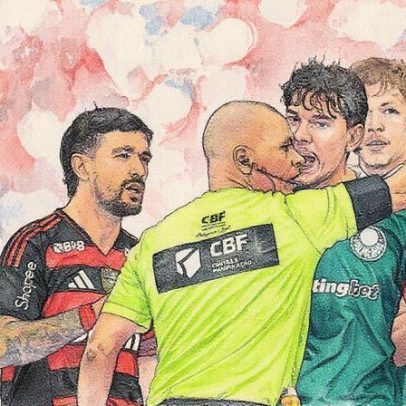 CBF divulga áudios do VAR de lances polêmicos entre Flamengo e Palmeiras
