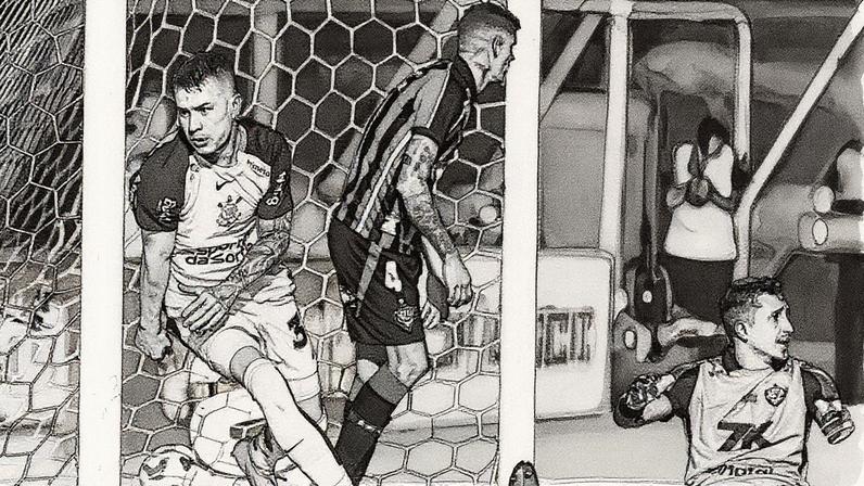 Corinthians venceu o Vitória pelo Campeonato Brasileiro (Foto: Jhony Pinho/AGIF)