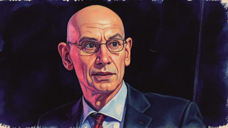 adam silver nba jogador