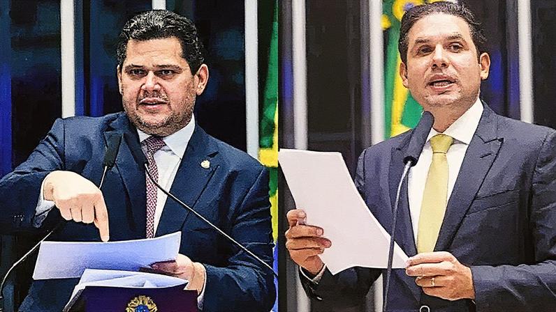 Motta e Alcolumbre avaliam reunião entre Lula e Trump. (Foto: Pedro França/Agência Senado e Pablo Valadares/Câmara dos Deputados)