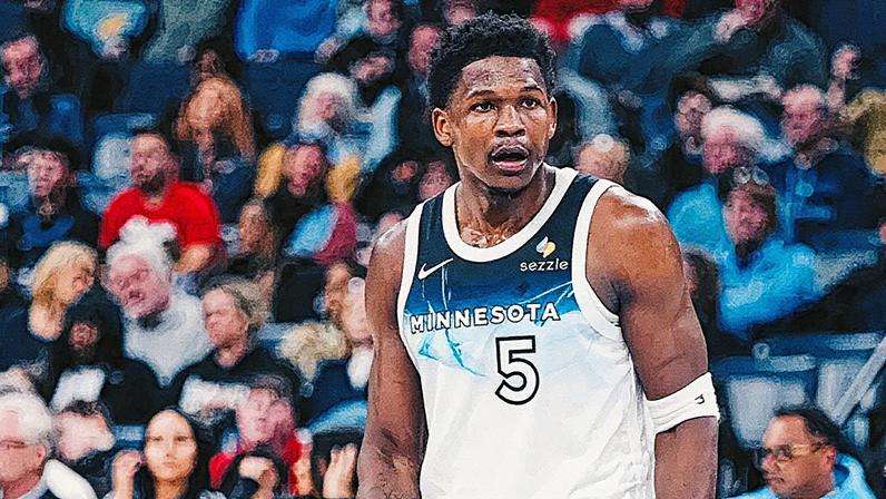 timberwolves anthony edwards lesão