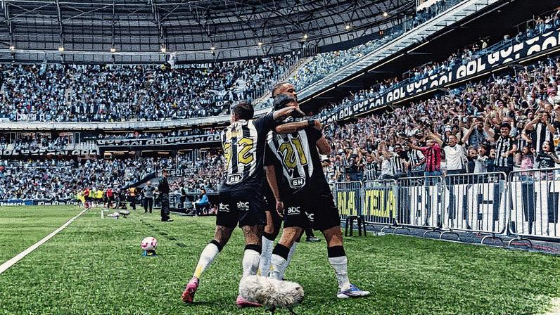 Atlético chega a 100 gols na Arena MRV (Foto: Pedro Souza / Atlético)