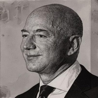 Bezos amplia fortuna em 24 bilhões de dólares em um dia com recorde da Amazon