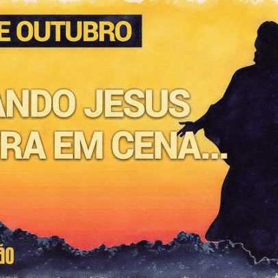 Jesus entra em cena e inspira reflexão devocional