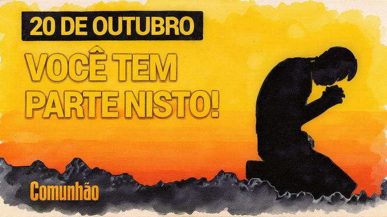 Você tem parte nisso no devocional