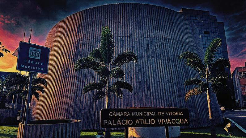 Palácio Atílio Vivácqua, sede da Câmara de Vitória, passará por ampla modernização a partir de dezembro. Foto: Assessoria CMV