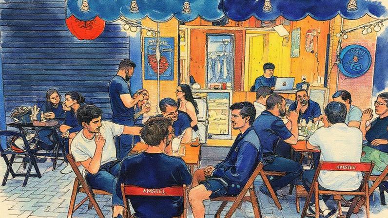 Fabio Wright é jornalista gastronômico e nome por trás do site e perfil Taste and Fly • divulgação