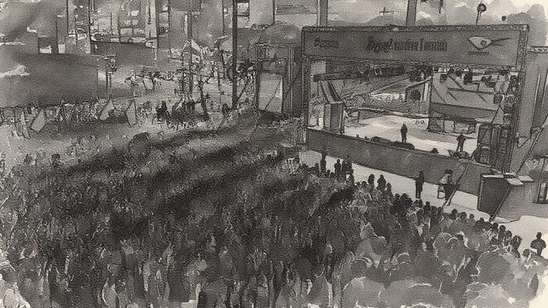 "Jesus Vida Verão" em Vila Velha (ES). Foto: Fabrício Lima.