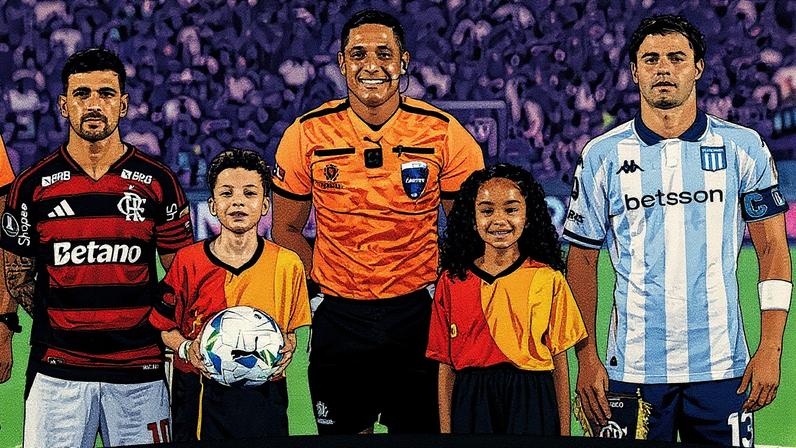 Flamengo e Racing, semifinalistas da Libertadores, são patronicados por bets (Foto: Gilvan de Souza / Flamengo)