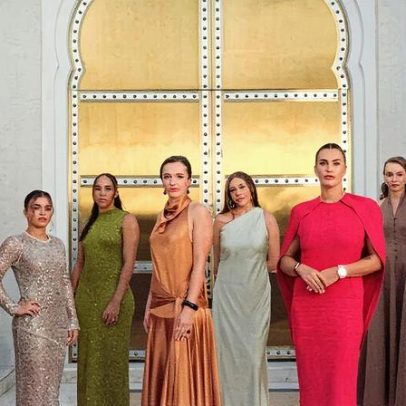 Finalistas em Riad vestem grife na foto oficial