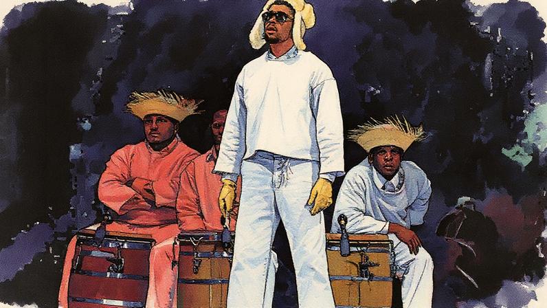 Bad Bunny performs during his Puerto Rico residency on September 20, 2025 in San Juan