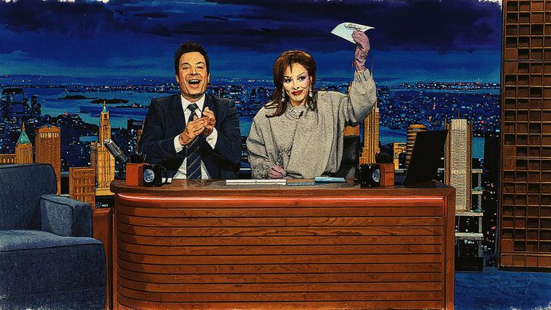 Jimmy Fallon and Doja Cat on 'The Tonight Show'