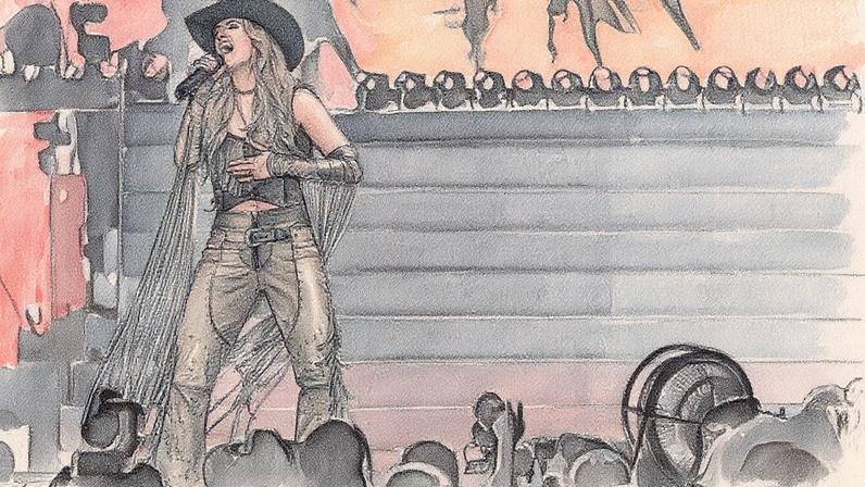 Lainey Wilson performs in bell bottoms at nearly every concert. The country star says they may make an appearance at her wedding.