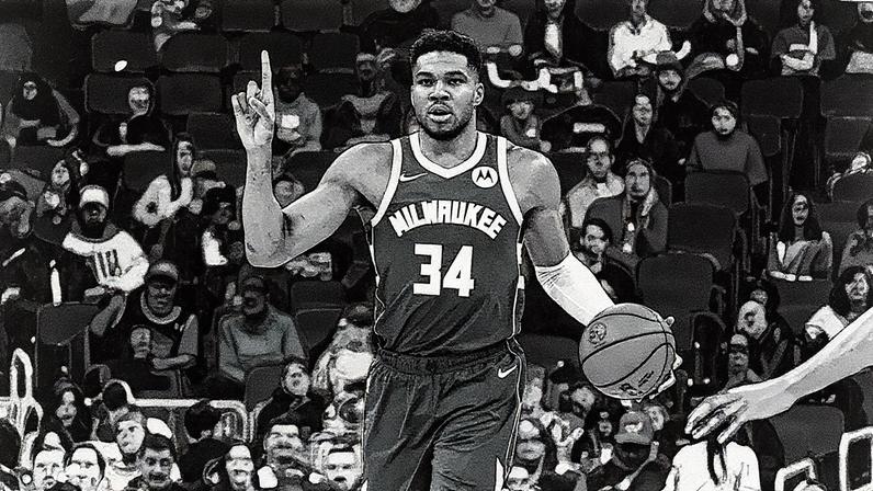 NBA Bucks Giannis Antetokounmpo