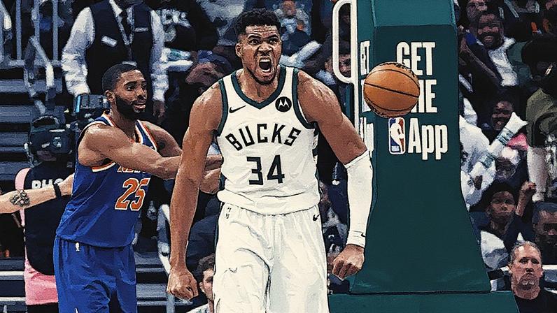 MVP Giannis Antetokounmpo Knicks