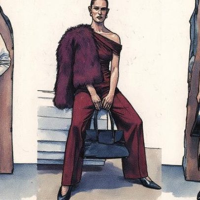 Como usar as silhuetas escultóricas da tendência de moda para o outono de 2025