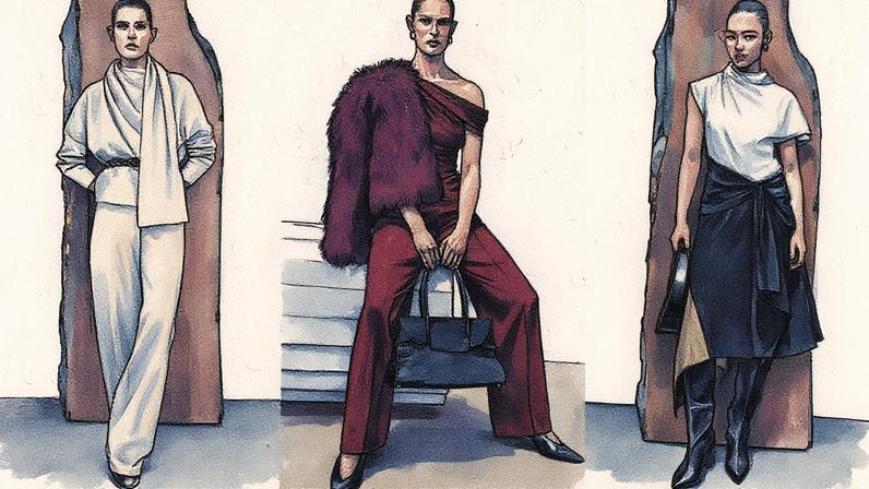 Sculpted silhouettes are one of fall 2025’s top trends; think sophisticated draping, exaggerated shapes and eye-catching asymmetry. Bloomingdale's