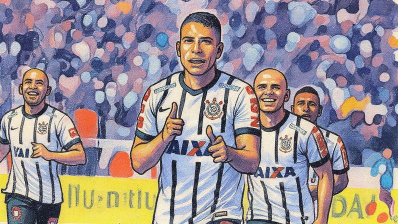 Guerrero marcou contra o Inter no Beira-Rio em vitória corinthiana antes do Mundial de 2012. (Rodrigo Coca/Ag. Corinthians)