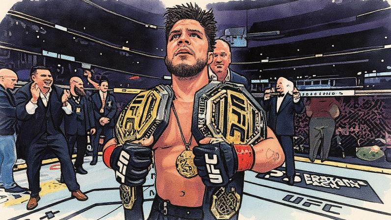 Henry Cejudo foi duplo campeão no UFC (Foto: Divulgação/UFC)
