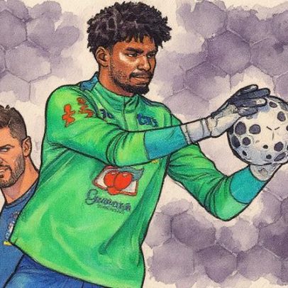 Hugo Souza volta a ser goleiro titular da seleção após 11 anos