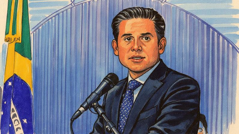 Presidente da Câmara, Hugo Motta, segurou o projeto da anistia diante da falta de acordo sobre o texto (Foto: Douglas Gomes / CD Presidência)