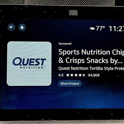 Anúncios gigantes da Amazon arruinam o Echo Show