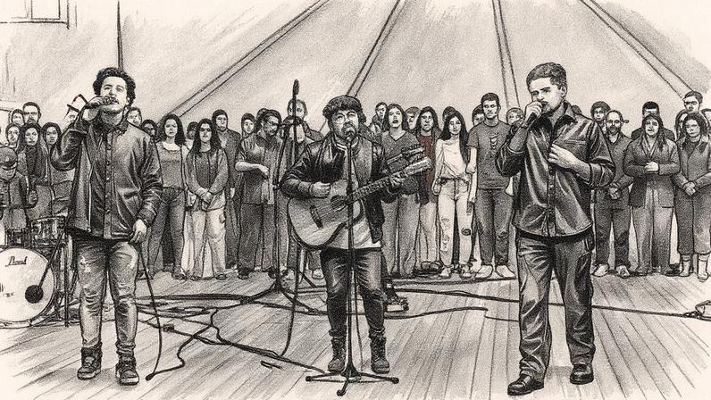 Ministério Khorus lança nova canção em colaboração com a dupla André e Felipe. Foto: Divulgação