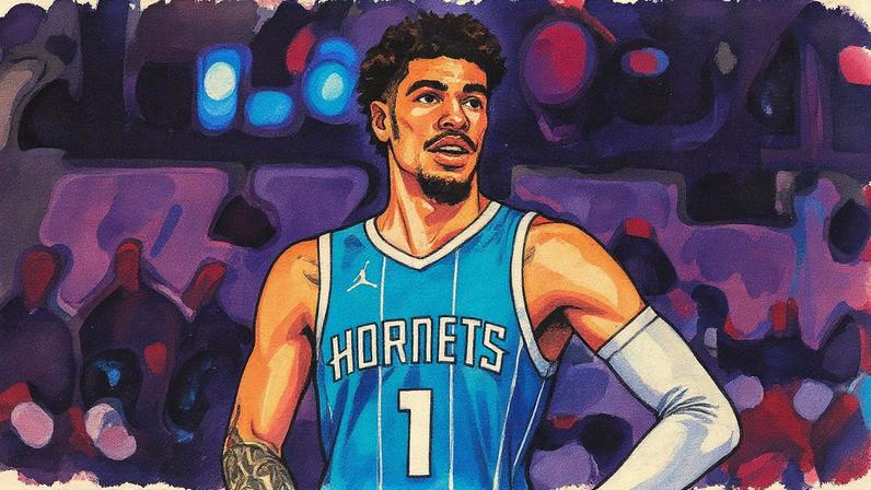 LaMelo Ball Hornets Mavericks