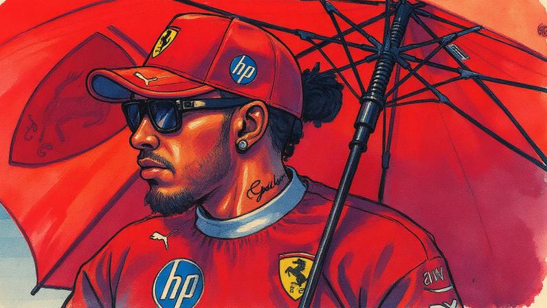 Lewis Hamilton antes do GP da Áustria (foto: Andrej ISAKOVIC/AFP)