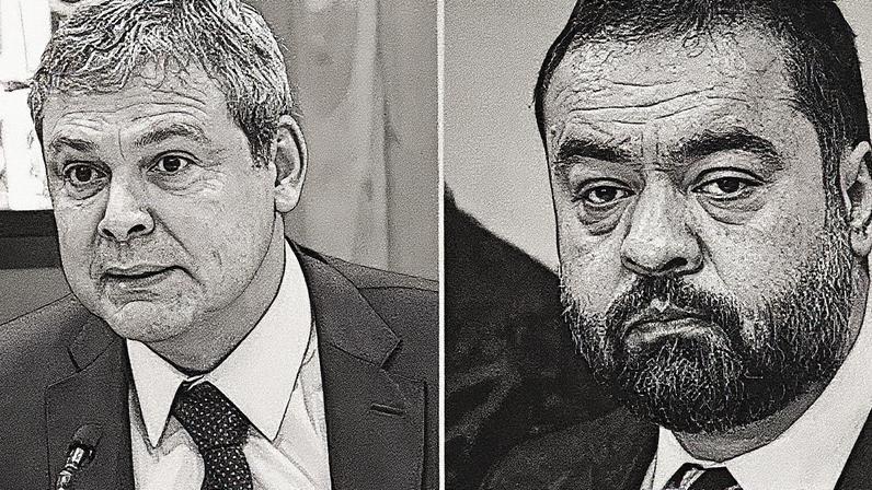 O deputado federal Lindbergh Farias (PT-RJ) e governador do Rio de Janeiro, Cláudio Castro. Foto: Marina Ramos/Câmara dos Deputados e Pablo Porciuncula/AFP