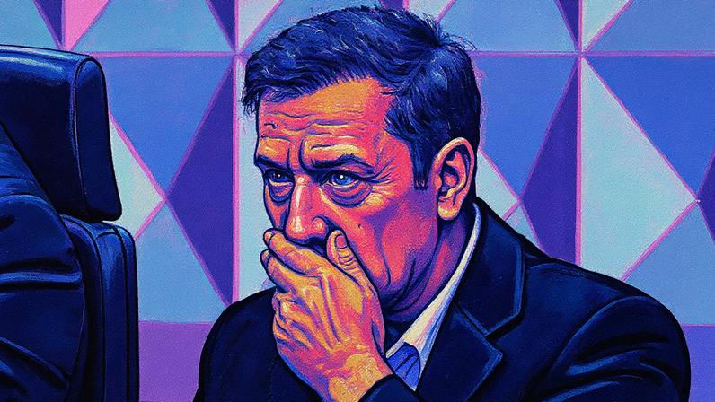 Milton Baptista de Souza Filho, presidente do Sindnapi, ficou em silêncio quando relator revelou omissão do nome de irmão de Lula em documento enviado ao INSS (Foto: Carlos Moura/Agência Senado)