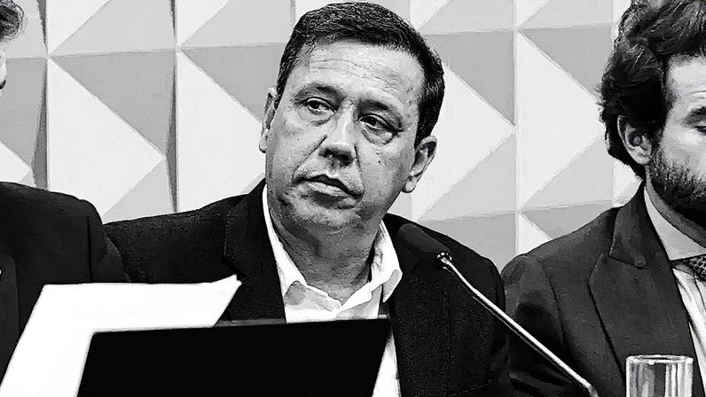 Milton Baptista de Souza Filho, presidente do Sindnapi, foi também um dos alvos da nova operação da PF, mais cedo. (Foto: Geraldo Magela/Agência Senado)