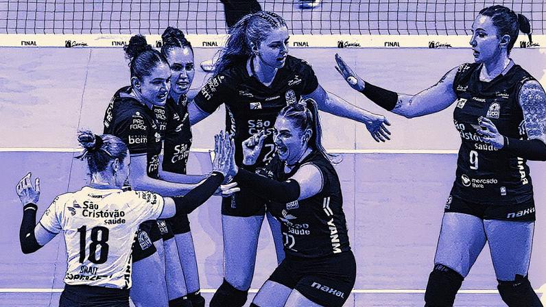 Osasco São Cristóvão Saúde foi o campeão da Superliga Feminina 2024-2025 (Foto: Wander Roberto/CBV)