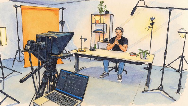 The Prompter XL has a larger 15.6-inch display that lets you read scripts and more.