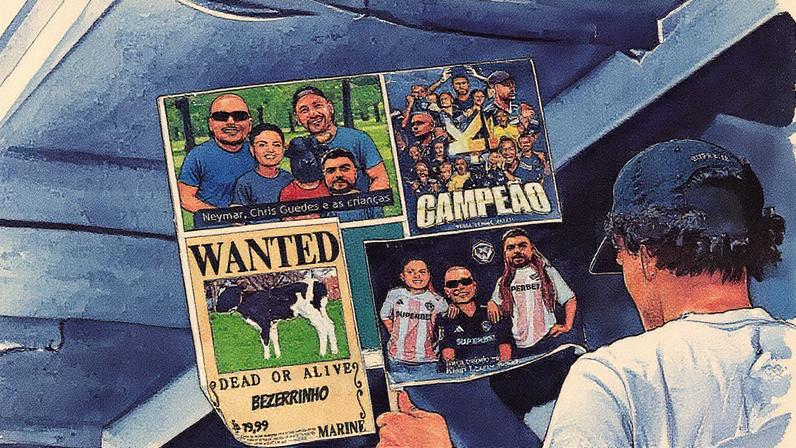 Provocações aconteceram na partida entre Furia e Dendele (Foto: Divulgação)